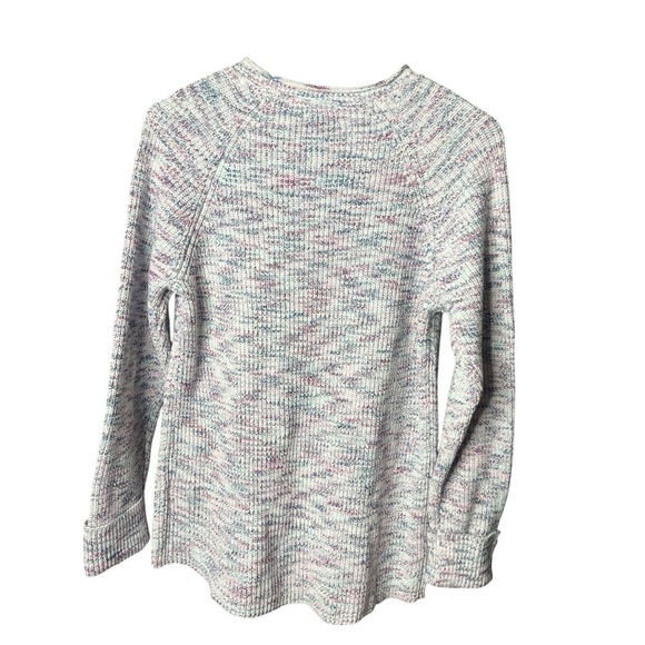 NWT Style & Co Pastel Purple Multicolor Knit Crewneck Sweater Women’s XXL - Picture 3 of 5